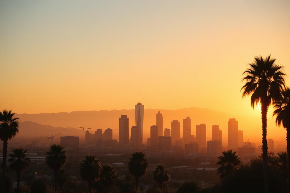 Southern California skyline